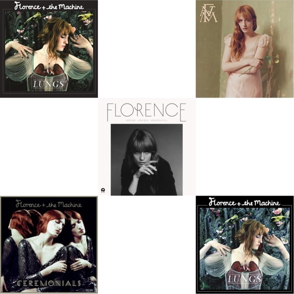 Lungs & Ceremonials & How Big How Blue How Beautiful & High As Hope (X) & Lungs (Red LP Vinyl)