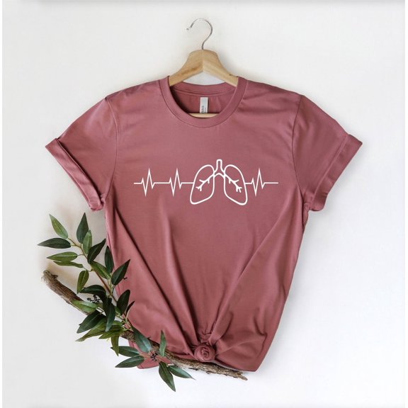 Lungs Heartbeat Shirt: Nurse, Health Matters Tee Tshirt All Size S-5XL