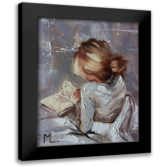 Luniak, Monika 12x14 Black Modern Framed Museum Art Print Titled - Nice Book