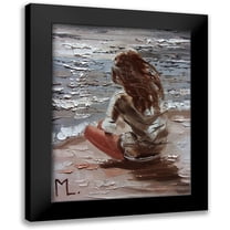 Luniak, Monika 12x14 Black Modern Framed Museum Art Print Titled - Silence