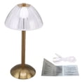 thumbnail image 1 of Luniquz 12" Touch Sensor Brushed Nickel Table Lamp, 1 of 7