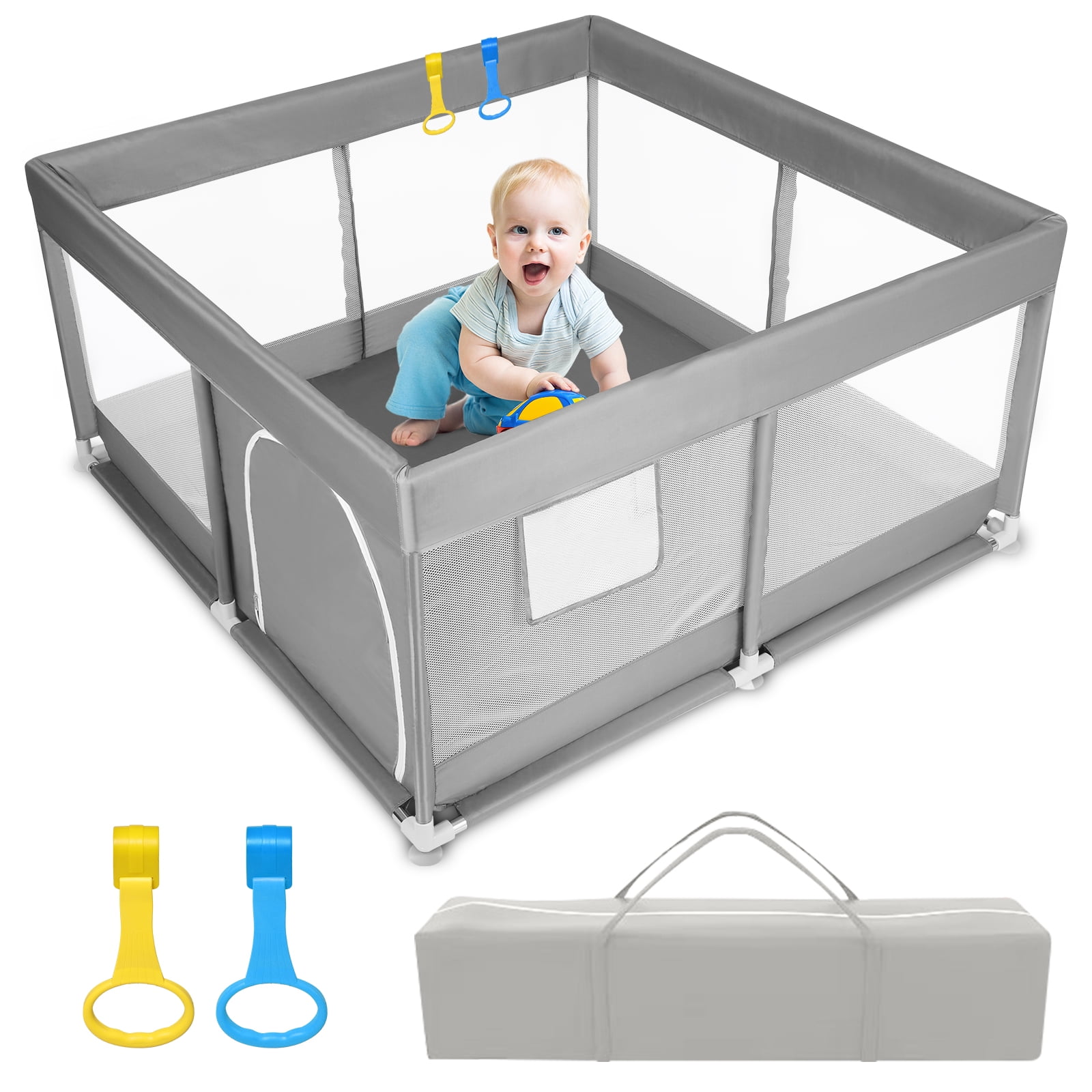 Luniquz Baby Playpen,Large Playpen for Toddlers,Playpen for Babies with