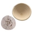 thumbnail image 1 of Luniquz Bread Proofing Basket Dough Rising With Linen Liner As Professional Home Bakers, 1 of 4
