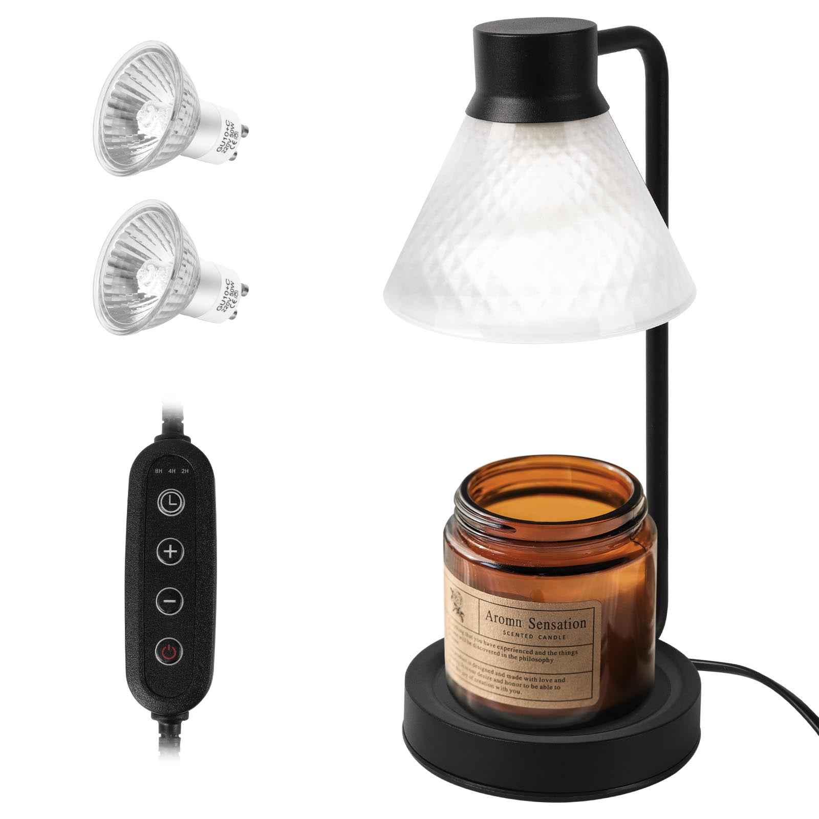 Luniquz Candle Warmer Lamp, Electric Candle Lamp Warmer, Candle Melter