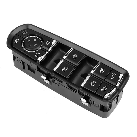 Luniquz Driver Side Master Power Window Switch Panel, Front Left Door Electric Window Control Switch for Panamera Cayenne 2011-2016 2011-2016 7PP-959-858-M-DML 7PP-959-858-Q-DML 958-613-156-20-DML