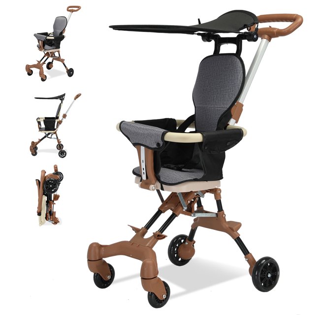 Luniquz Lightweight Travel Stroller with Canopy, Compact Travel