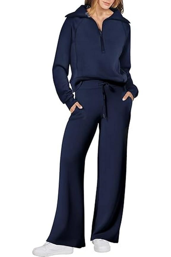 Women Sweatsuits 2 Piece Sets Jogging Sweatpants Set Lounge Matching Outfits Fall Clothes