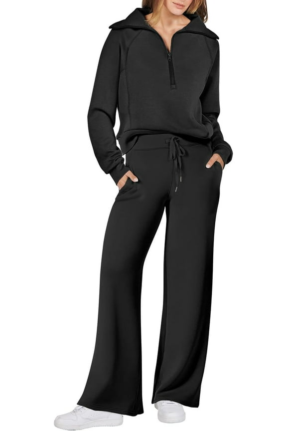 Women Sweatsuits 2 Piece Sets Jogging Sweatpants Set Lounge Matching Outfits Fall Clothes
