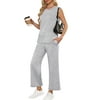 Luniro Women's 2 Piece Sets Matching Set Lounge Sw