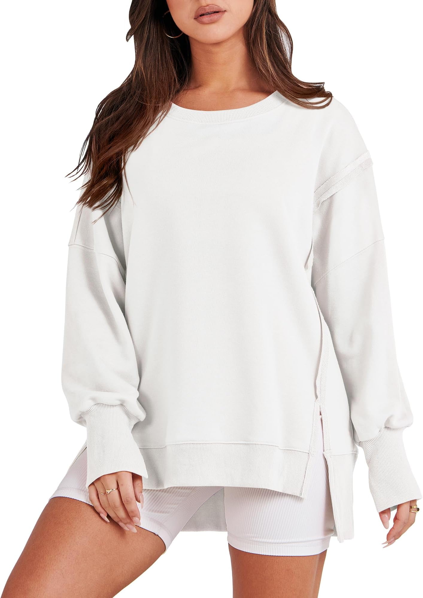 The Side Slit Pullover