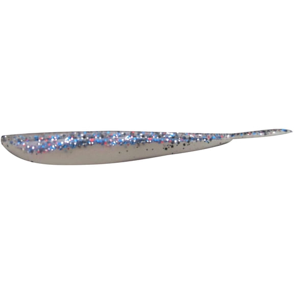 Lunker City 55600 Fin-S Fish 5.75", Bubblegum Ice, 8/Pack