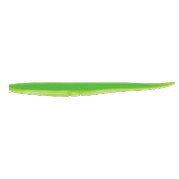 Lunker City Slug-Go Soft Stickbait, 7-1/2", 5pk, Limetreuse