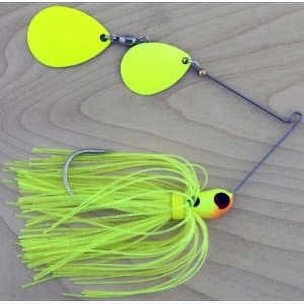 Lunker Lure Hawg Caller #7 Spinnerbait 3/8 Ounce Chartreuse 
