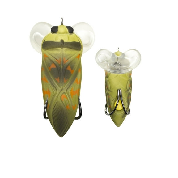 Lunkerhunt 2 3/4" Yappa Bug Topwater Fishing Lure, Water Bug, 1/2 Oz., YPAB03