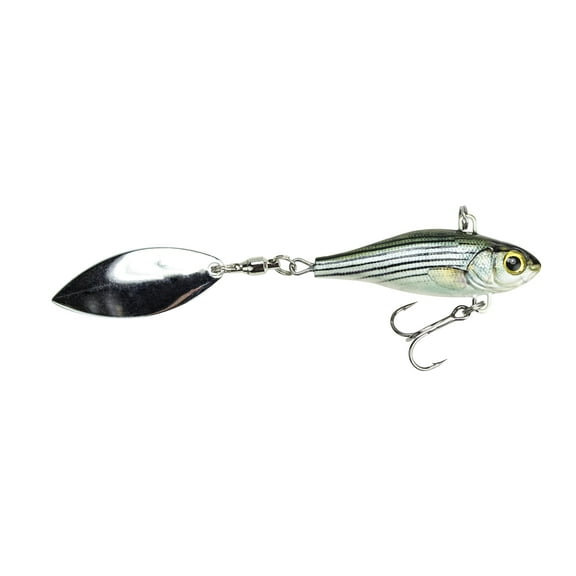 Hatch Spin - White Bass - 2" & 1 oz