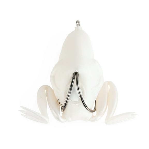 Lunkerhunt CF11 Combat Frog Hollow Body Frog 2 1/2" 3/4 oz Pearl