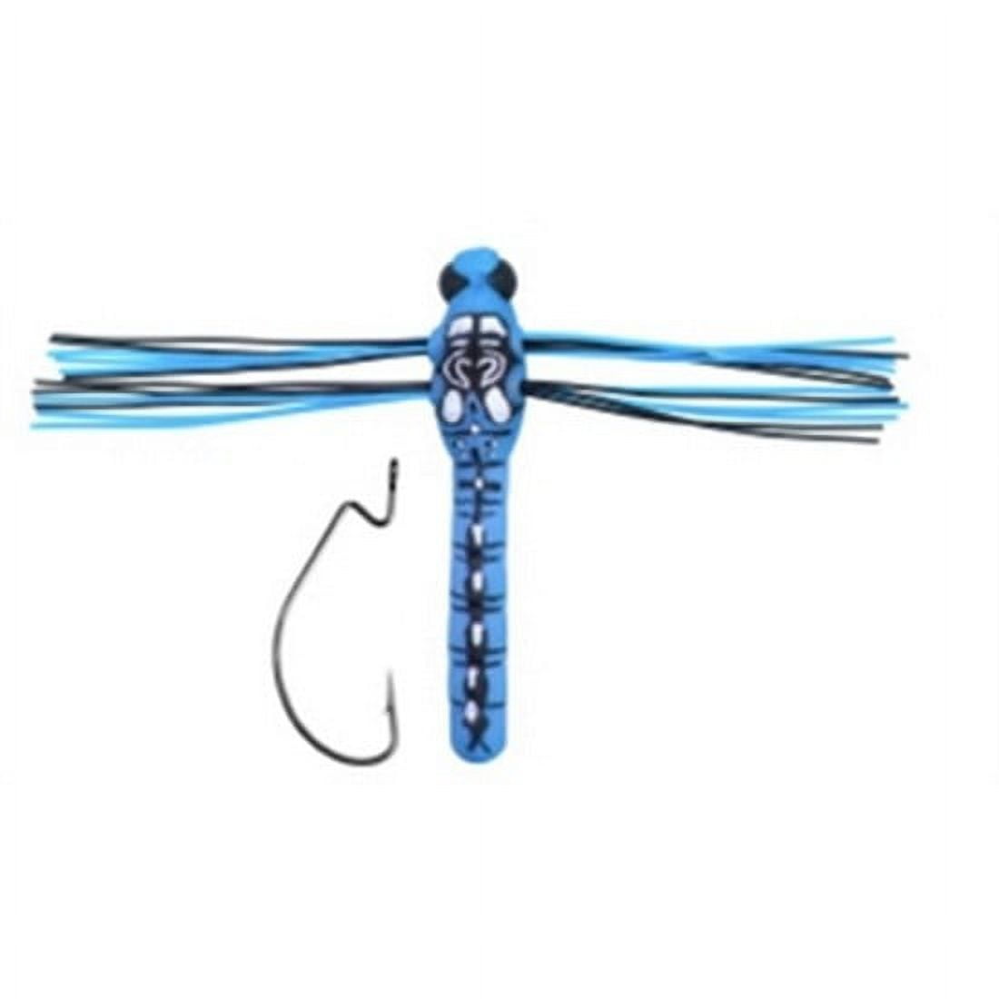 Lunkerhunt Dragonfly Topwater Lure Dasher, 3in,1/4oz,Soft Baits
