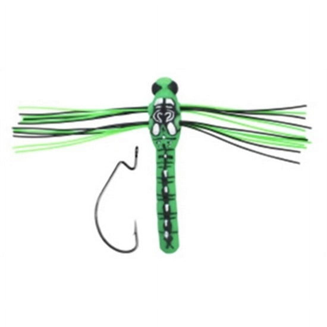 Lunkerhunt Dragonfly Topwater Lure Skimmer, 3in, 1/4oz,Soft Baits