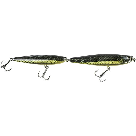 Lunkerhunt LNK602 Link Floating Stick Bait 5/8 oz 6.75" Grass