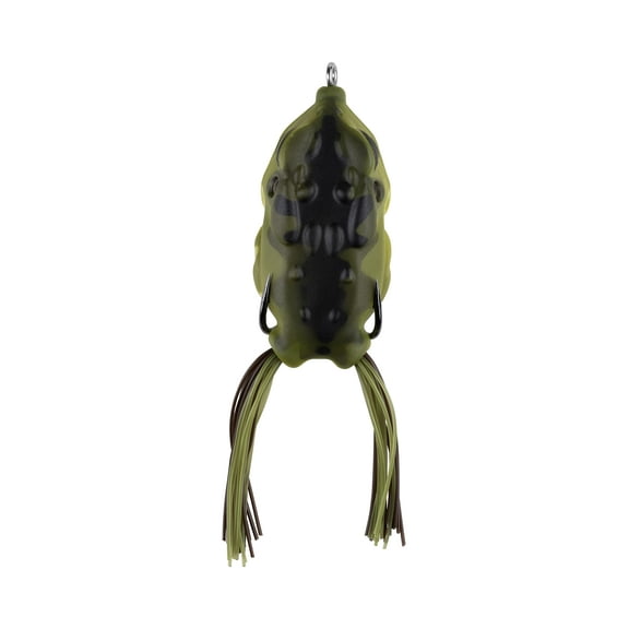 Lunkerhunt LP CPTF05 2.25 in. & 0.5 oz Compact Frog Lures, Toad