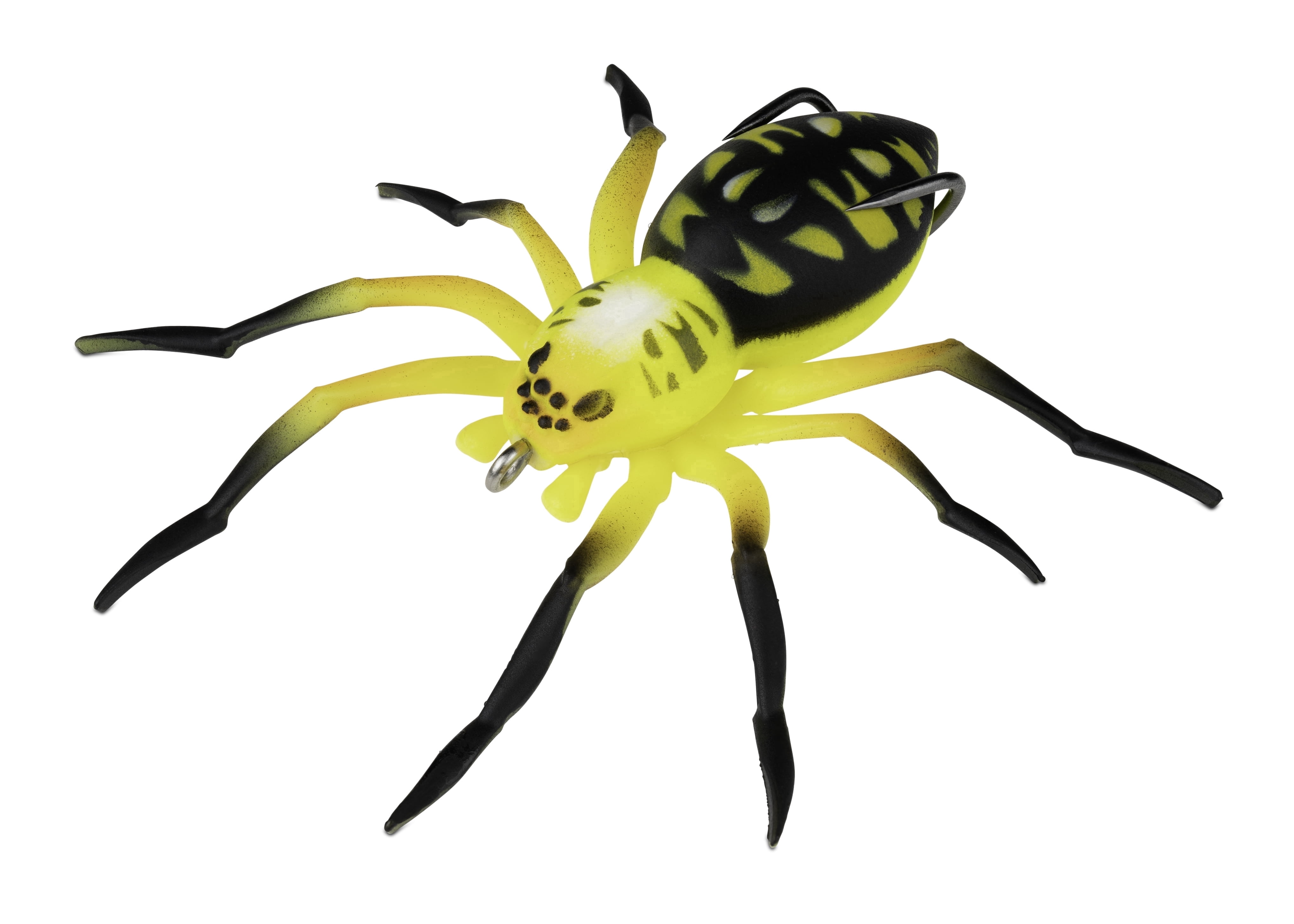 black tarantula fishing lure Lunkerhunt Phantom Spider This lure has been designed to mimic a spider or critter falling from cover and into the path of a hungry fish Wholesale Spider Outdoor Sports Fly