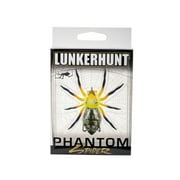 Lunkerhunt Phantom Spider Topwater Bait, Poison, 2.25 in, 1/2 oz