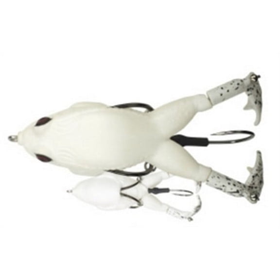 Lunkerhunt Prop Frog - Topwater Lure - Leopard,3.5in,1/2oz,Soft Baits,Fishing Lures