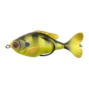 Lunkerhunt Sunfish Propfish, Floating, 3.25, 1/2oz, Green Sunfish