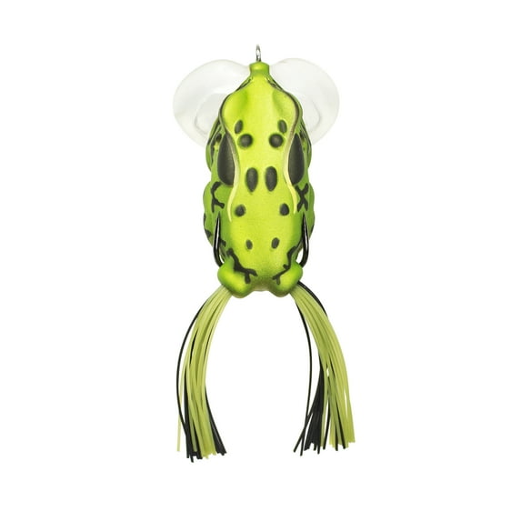 Lunkerhunt Yappa Frog - Topwater Lure - Green Tea,2.25in,1/2oz,Soft Baits,Fishing Lures