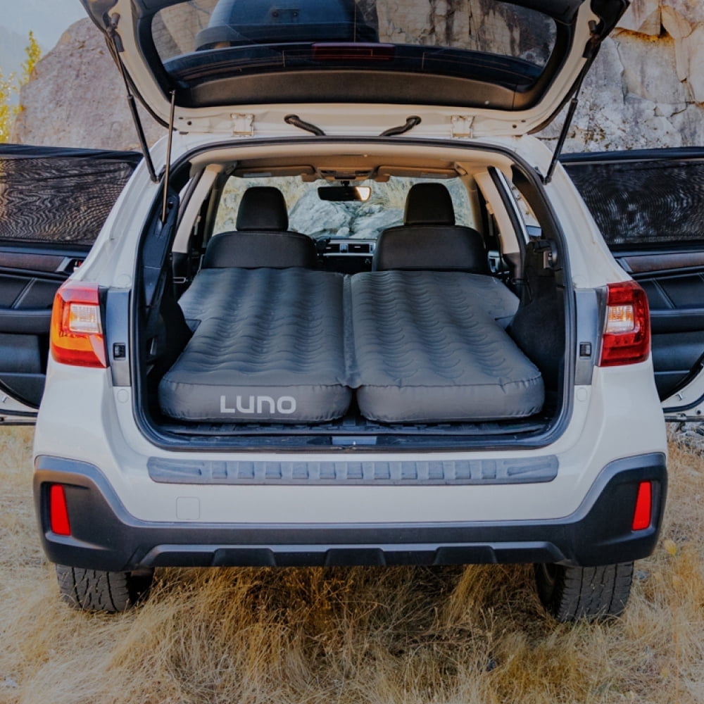 Luno Dark Gray Adjustable Full-Size Car Camping Air Mattress