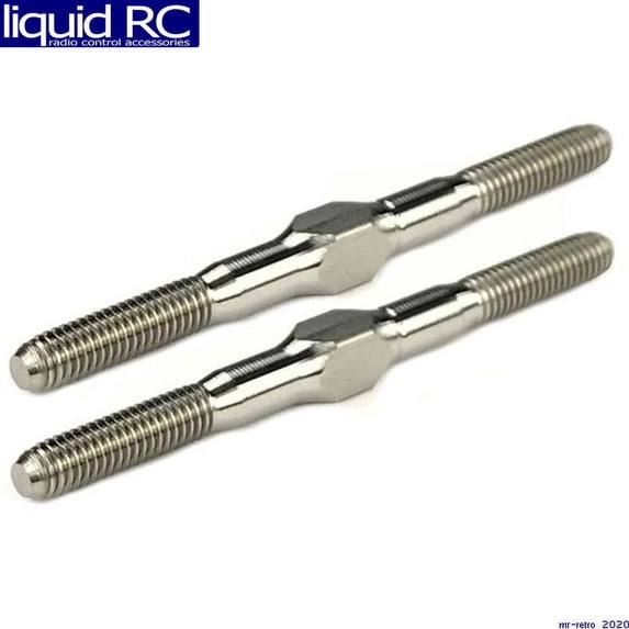 Lunsford Racing 1366 Punisher Titanium Turnbuckles 3mm X 66mm 2pcs