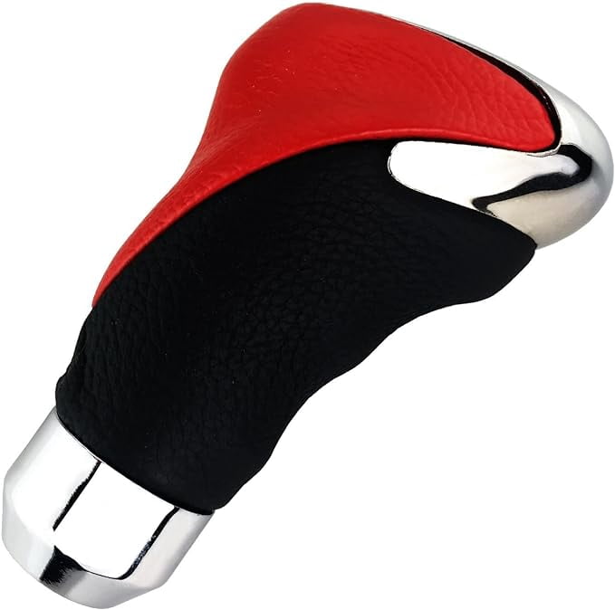 Lunsom Leather Gear Stick Shift Knob, Type-R Gear Shifter Knob Head ...