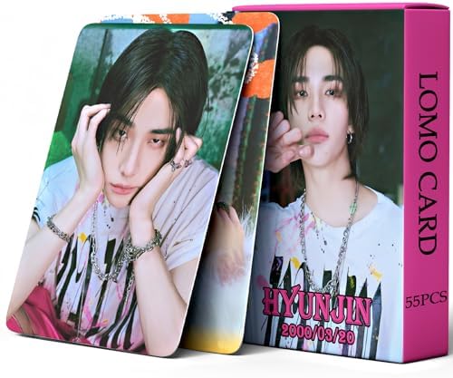 55 Cartes Photos (Photocards) Stray Kids KARMA - 5.5x8.5 Cm - Album Mini Merch - Pour Collection Fans
