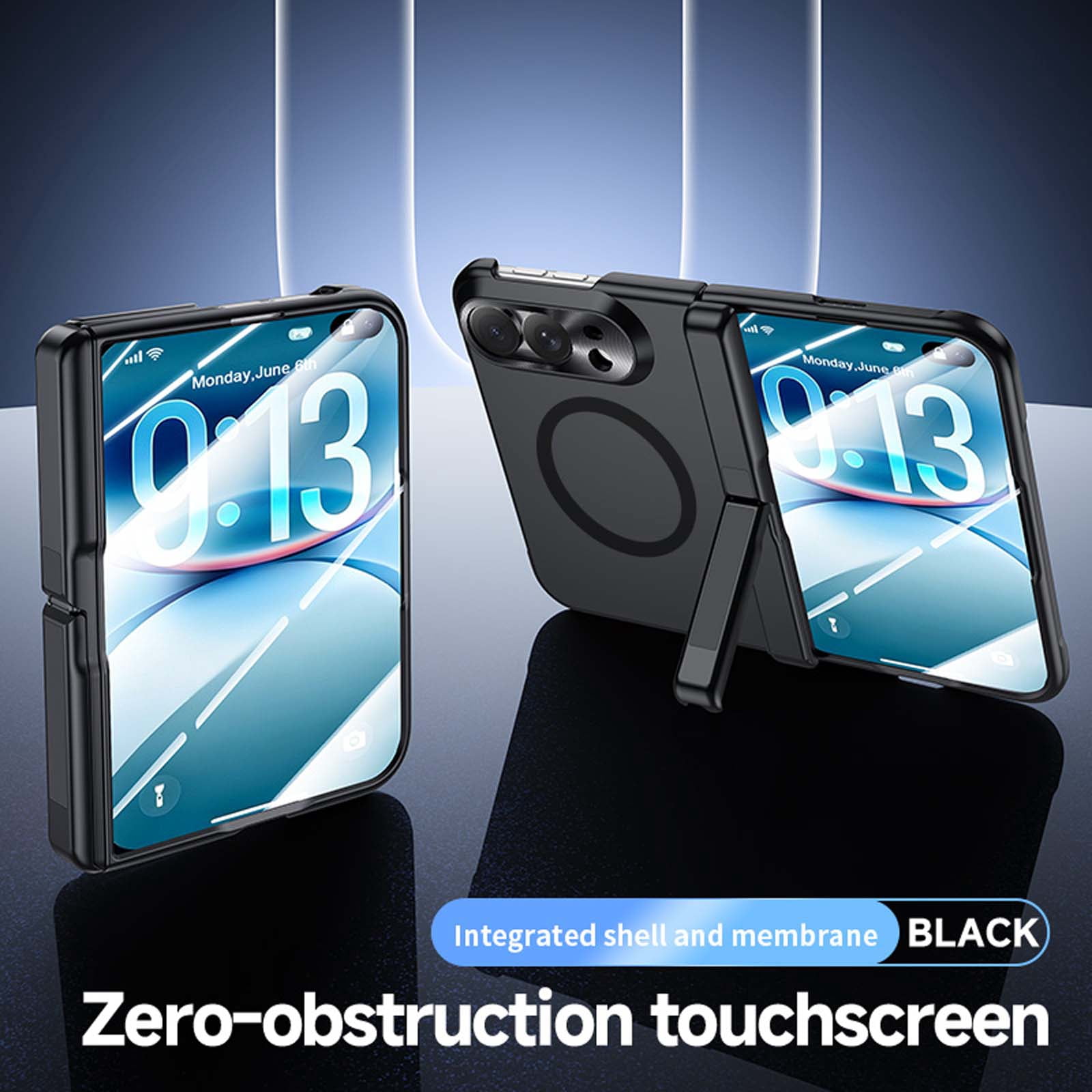 Lunvic Case for Apple iPhone Duo, Magnetic Phone Cover with Built-in ...