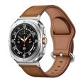 thumbnail image 1 of Lunvic Genuine Leather Watch Band for Galaxy Watch 9, Adjustable Replacement Strap with Stainless Steel Buckle and Quick Release Connectors, A, 1 of 4