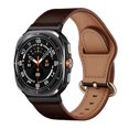 thumbnail image 1 of Lunvic Genuine Leather Watch Band for Galaxy Watch 9, Adjustable Replacement Strap with Stainless Steel Buckle and Quick Release Connectors, C, 1 of 4