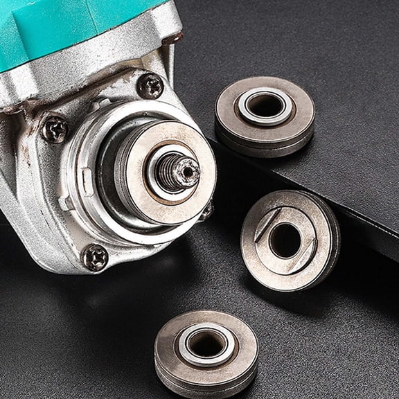 Lunxisen 1 Pcs Angle Grinder Anti-Lock Press Plate, High Hardness Grinder Disc Lock Nut, Power Tool Replacement Part for Grinding Accessories(100mm)