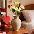 thumbnail image 1 of Lunxisen 1 Pcs Artificial Flowers, Flowers for Home Decor Indoor Fake Bouquet Faux Floral Arrangements Dining Table Centerpieces for Kitchen Bridal Wedding Party Decor, 1 of 9