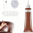 thumbnail image 1 of Lunxisen 1 Pcs Brown Leather Repair Gel Scratch Filler Cream Restorer for Couches Car Seats Shoes Bags Furniture Jacket Crack Fix(20ml), 1 of 9