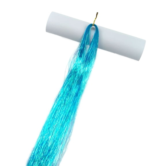 Lunxisen 1 Pcs Colorful Sequined Hair Extensions For Party Festival Glamorous Long Clip In