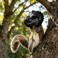 thumbnail image 1 of Lunxisen 1 Pcs Dinosaur Head Feeder Hanging Wildlife Feeding T Shaped Chipmunk Nut Feeder Backyard Garden Outdoor Decorative Funny Squirrel House(17*10*12cm), 1 of 9