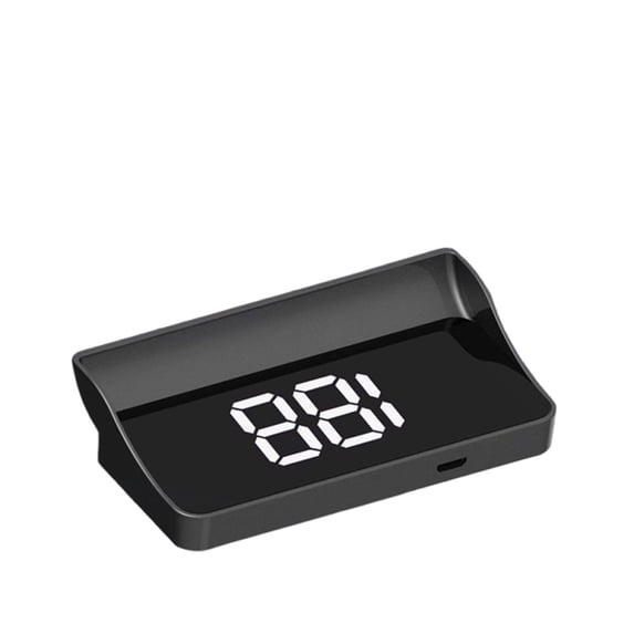 Lunxisen 1 Pcs HUD Head-Up Display GPS Speedometer MPH Indicator for Car Driving