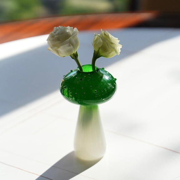 Lunxisen 1 Pcs Hydroponic Vase Home Decor Aromatherapy Diffuser Transparent Glass Centerpiece for Living Room
