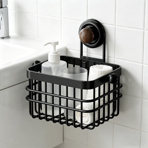 Lunxisen 1 Pcs Kitchen Ginger Garlic Storage Box Wall Mounted Multifunctional Hanging Basket Vegetable Fruit Organizer
