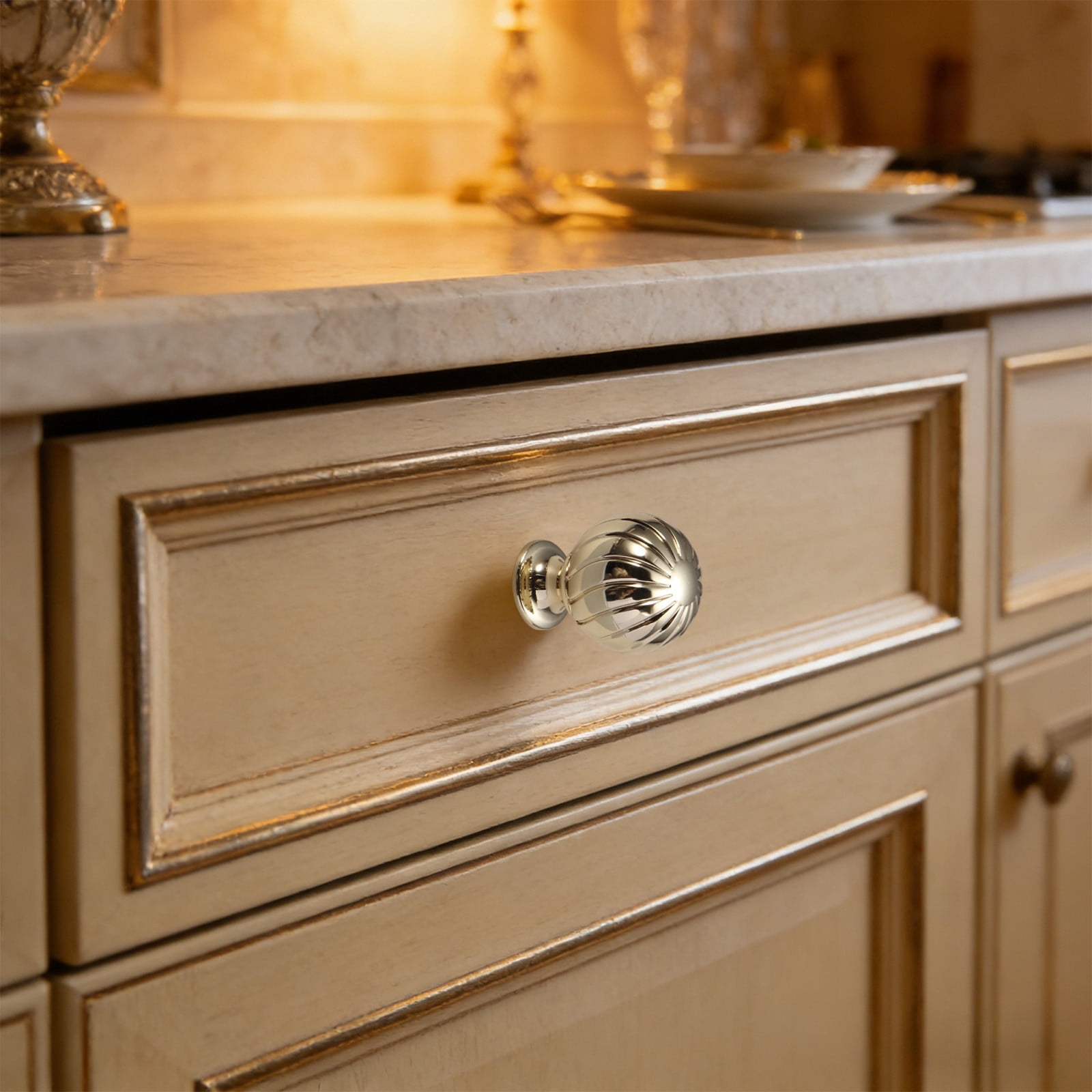 Lunxisen 1 Pcs Pull Handle For Cabinet Door Drawer Wardrobe Hardware ...