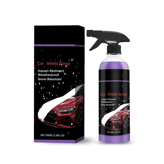 Lunxisen 1 Pcs Spray Coating Quick Easy for Cars, Motorcycles, Boats & More - Professional-Grade Sealant for Maximum Gloss Shine Waterless Wash(100ml)