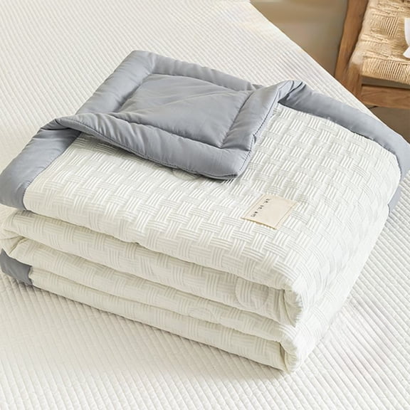Lunxisen 1 Pcs Summer Cool Air Conditioner Washed Washable Core Cool Feeling Breathable Home Sleep(200*150cm)