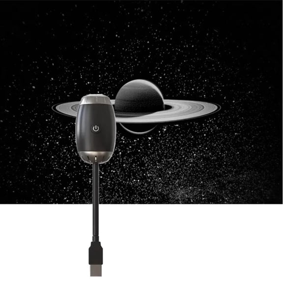 Lunxisen 1 Pcs USB Star Projector Light Galaxy Night Light for Bedroom Car Relaxation Home Decor Gift