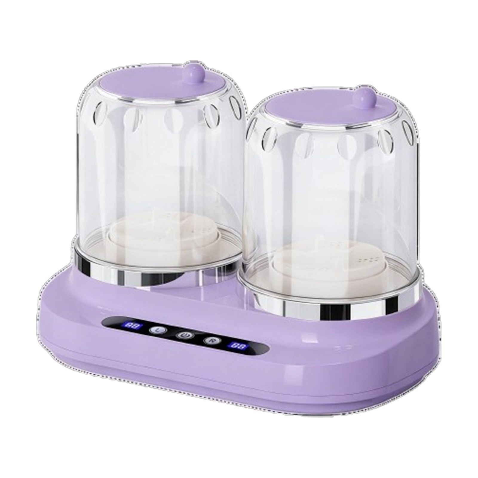 Lunxisen 1 Pcs Washing Machine with Twin Tub, BPA-free Portable Mini Washer for Socks, Baby Clothes, Cordless Small Laundry Cup for Travel, Dorm, Apartment, RV, Camp, Kids(2L)