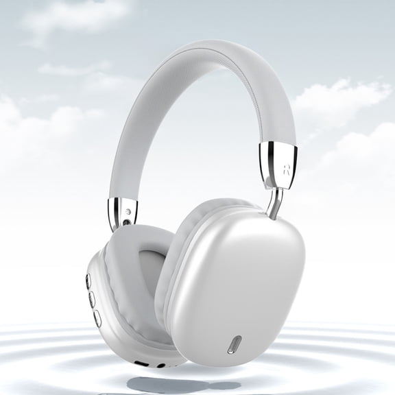 Lunxisen 1 Pcs Wireless Bluetooth Headphones Over Ear HiFi Sound Foldable Portable Noise Cancelling for Travel Workout Home Entertainment(40mm)